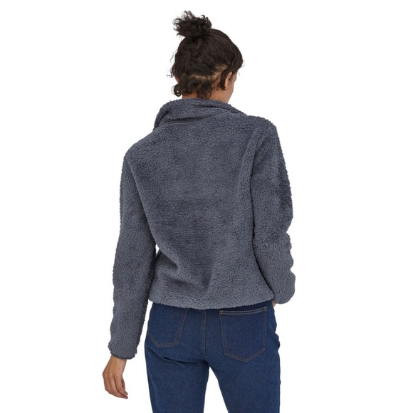 PATAGONIA Los Gatos 1/4 Zip Fleece Pullover. Light pink. - Picture 4 of 6